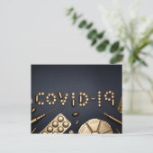 Carte Postale Covid-19 (Debout devant)