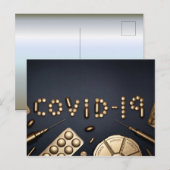 Carte Postale Covid-19 (Devant / Derrière)
