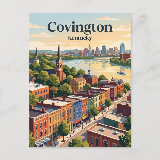 Carte Postale Covington, Kentucky (Devant)