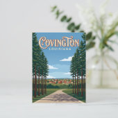 Carte Postale Covington USA (Debout devant)