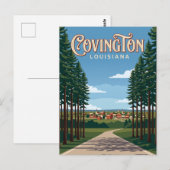 Carte Postale Covington USA (Devant / Derrière)