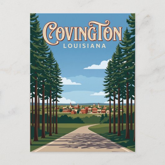 Carte Postale Covington USA (Devant)
