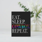 Carte Postale Cow-boy (Debout devant)