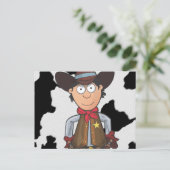 Carte Postale Cow-boy (Debout devant)
