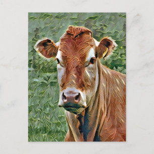 Carte Postale COW Cute