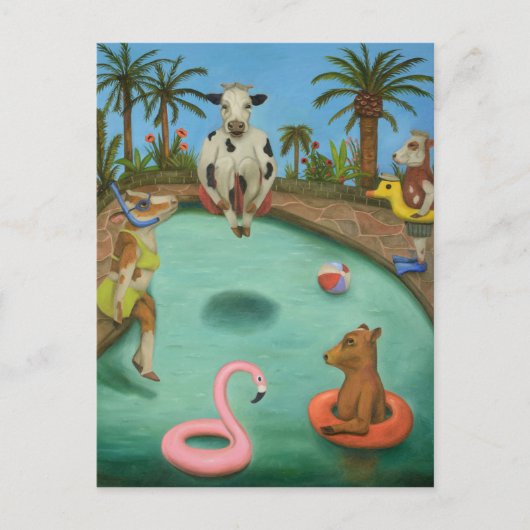 Carte Postale Cowabunga (Devant)