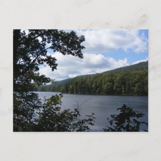 Carte Postale cowans gap state park pennsylvania lake tree (Devant)