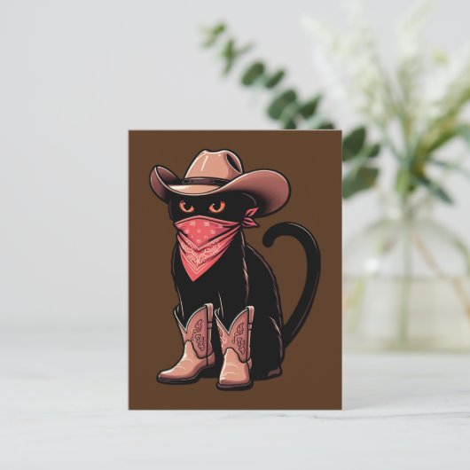 Carte Postale Cowboy (Debout devant)