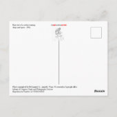 Carte postale Cowboy (Dos)