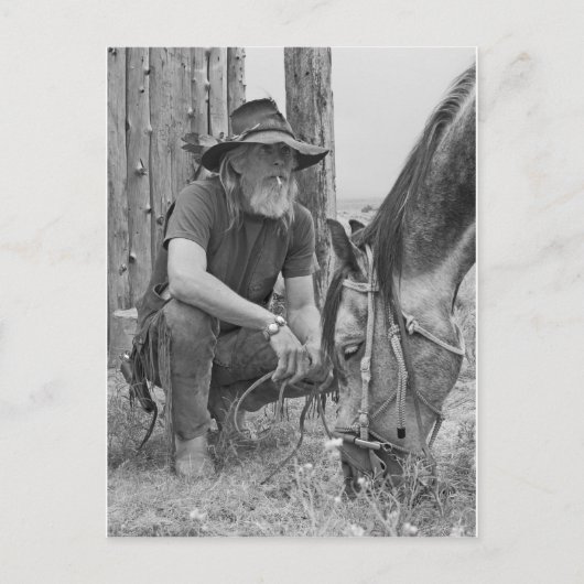 Carte Postale Cowboy (Devant)