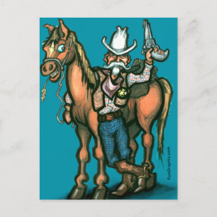 Carte Postale Cowboy