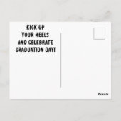 Carte Postale Cowboy Boots Graduation (Dos)