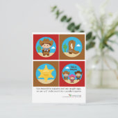 Carte Postale Cowboy Cupcake Toppers (Debout devant)