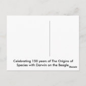 Carte Postale Cowboy Darwin sur "Le Beagle" (Dos)