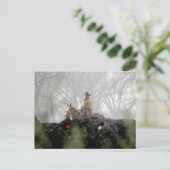 Carte Postale Cowboy en hiver (Debout devant)