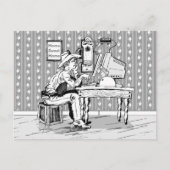 Carte Postale Cowboy informatique (Devant)