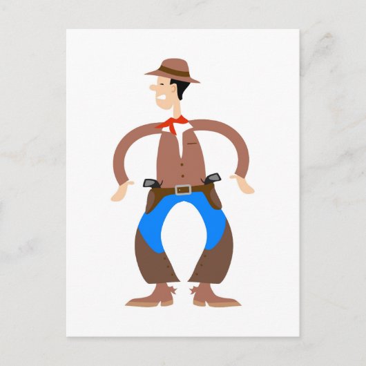 Carte Postale Cowboy Joe (Devant)