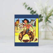 Carte Postale cowboy mignon (Debout devant)