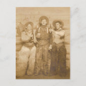 Carte Postale Cowboys (Devant)