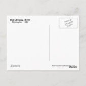 Carte Postale Cowboys - Cowboy Breaking Horse (Dos)