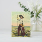 Carte Postale Cowboys vintages 22 (Debout devant)