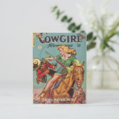 Carte Postale Cowgirl (Debout devant)