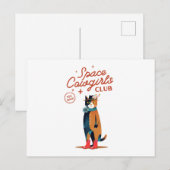 Carte Postale Cowgirl (Devant / Derrière)