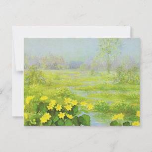 Carte Postale Cowslip par Cargill, 1937