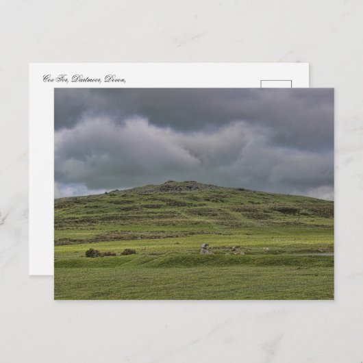 Carte Postale Cox Tor, Dartmoor, Devon, (Devant / Derrière)