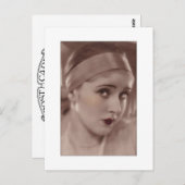 Carte Postale coy beauty from the deco age (Devant / Derrière)