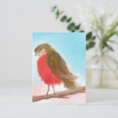 Carte postale Coy Robin (Debout devant)