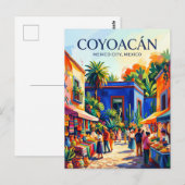 Carte Postale Coyoacán Mexique (Devant / Derrière)