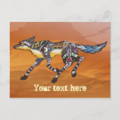 Carte postale Coyote (Devant)