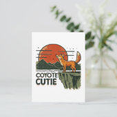 Carte Postale Coyote (Debout devant)
