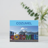 CARTE POSTALE COZUMEL (Debout devant)