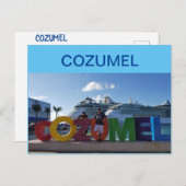 CARTE POSTALE COZUMEL (Devant / Derrière)