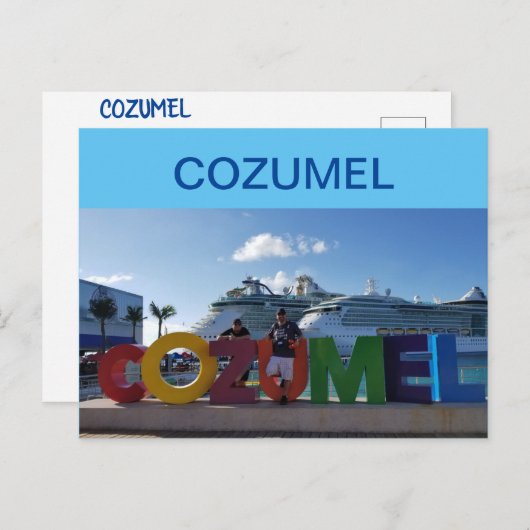 CARTE POSTALE COZUMEL (Devant / Derrière)