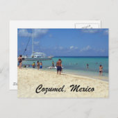 Carte Postale Cozumel, Mexique (Devant / Derrière)