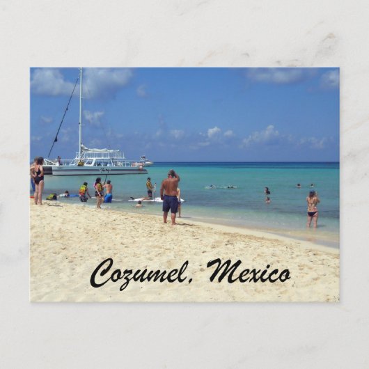 Carte Postale Cozumel, Mexique (Devant)