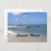 Carte Postale Cozumel, Mexique (Devant / Derrière)