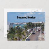 Carte Postale Cozumel, Mexique (Devant / Derrière)