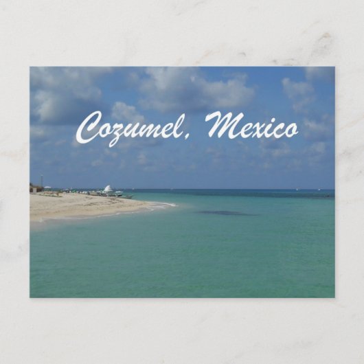 Carte Postale Cozumel, Mexique (Devant)