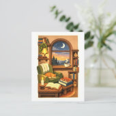 Carte Postale Cozy Reading Nook (Debout devant)