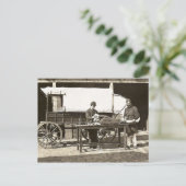 Carte Postale cp1563 Wagon Médicale (Debout devant)