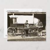 Carte Postale cp1563 Wagon Médicale (Devant / Derrière)