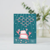 Carte postale "Crab Maui" (Debout devant)