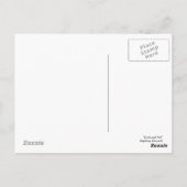 Carte Postale Crabe et filet (Dos)