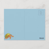 Carte Postale Crabe hermite (Dos)