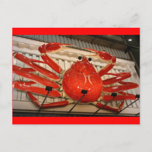 Carte Postale Crabe néon japonais