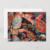 Carte Postale Crabes à boules (Devant / Derrière)